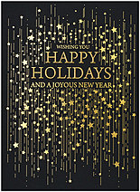 Cascading Wishes Holiday Card H1521G-4A